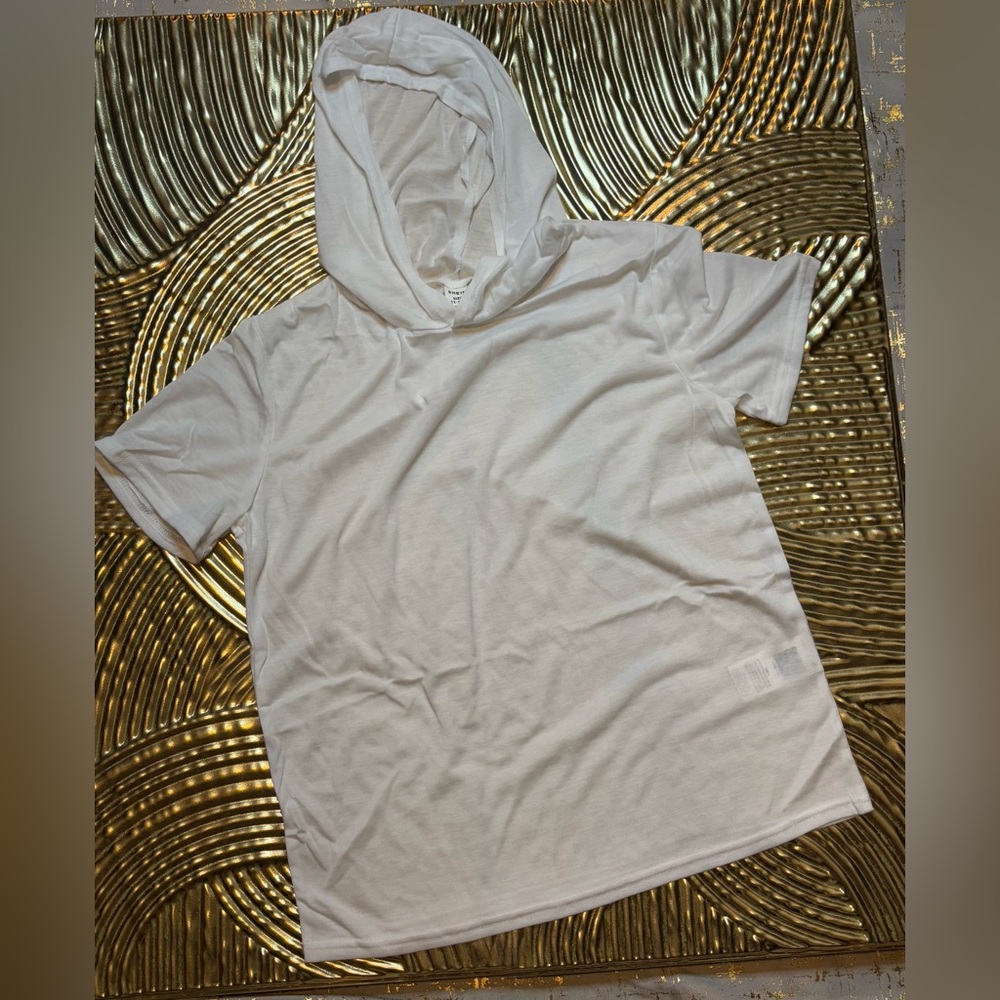 SHEIN White Casual Hoodie